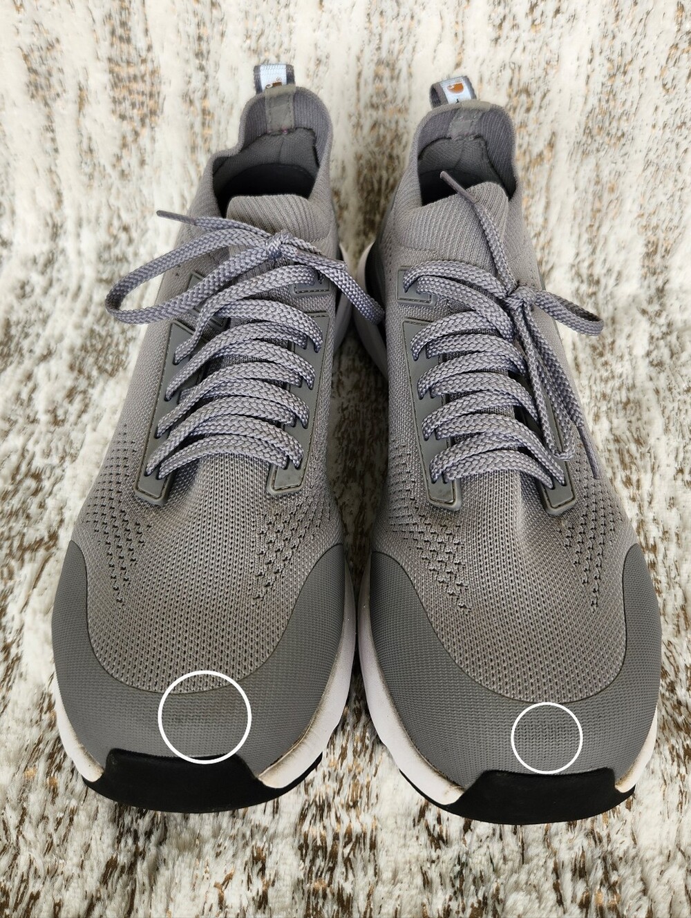 Carhartt Force "Haslett ESD Nano Toe Knit Work Shoe" Grey | Women's Size 7.5 - Picture 4 of 13